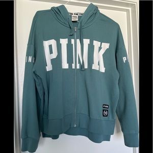 PINK Hoodie, Loose fit, M
